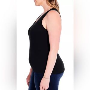 GUC Nic+Zoe Blank Tank Top Shirt 🖤 Stretchy and Soft 🖤 Plus Size 2X